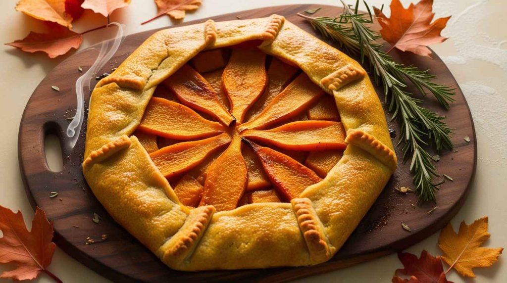 Golden Butternut Squash Galette