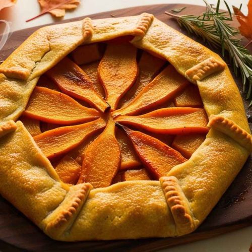 Golden Butternut Squash Galette