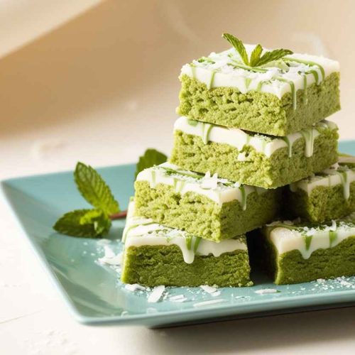 Matcha Coconut Bliss Squares: A Nutritious Snack for Energy