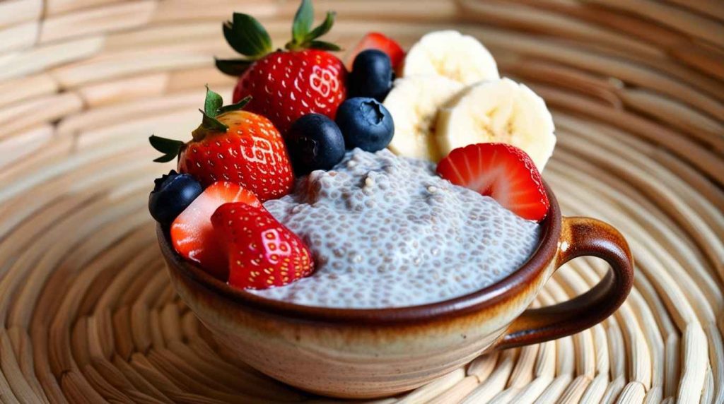 Vanilla Chia Seed Cups: A Simple and Healthy Snack