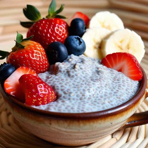 Vanilla Chia Seed Cups: A Simple and Healthy Snack