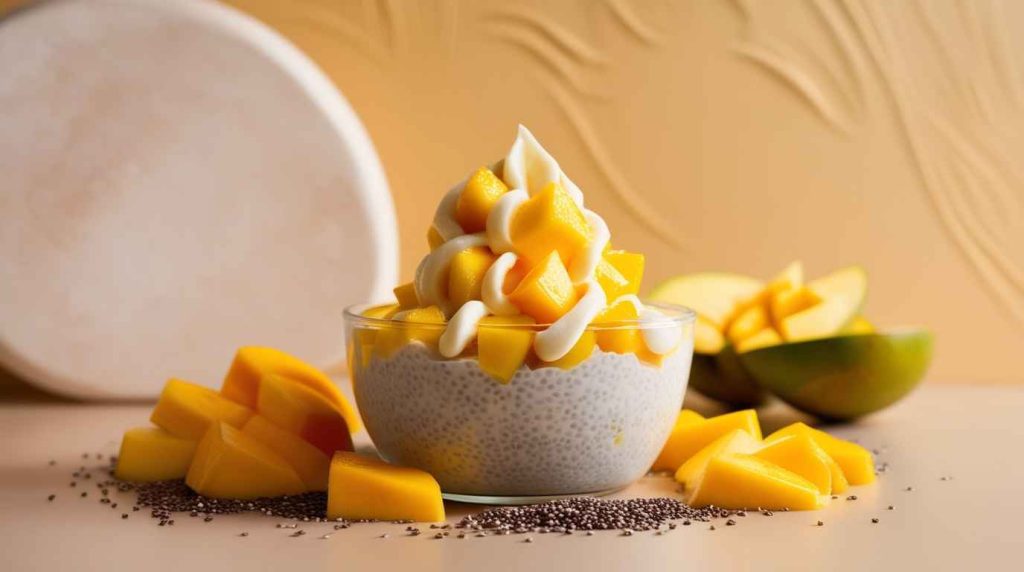 Mango Coconut Chia Pudding: A Refreshing Snack