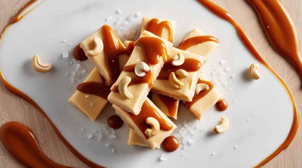 Cashew Caramel Bars: A Sweet and Nutty Delight