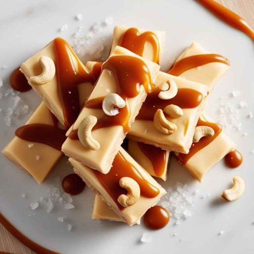 Cashew Caramel Bars: A Sweet and Nutty Delight