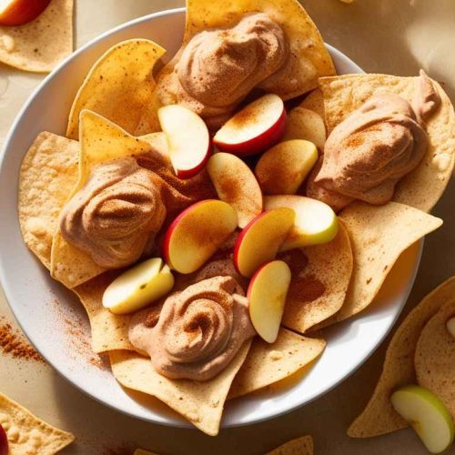 Almond Butter Apple Nachos: A Healthy Snack with a Crunch