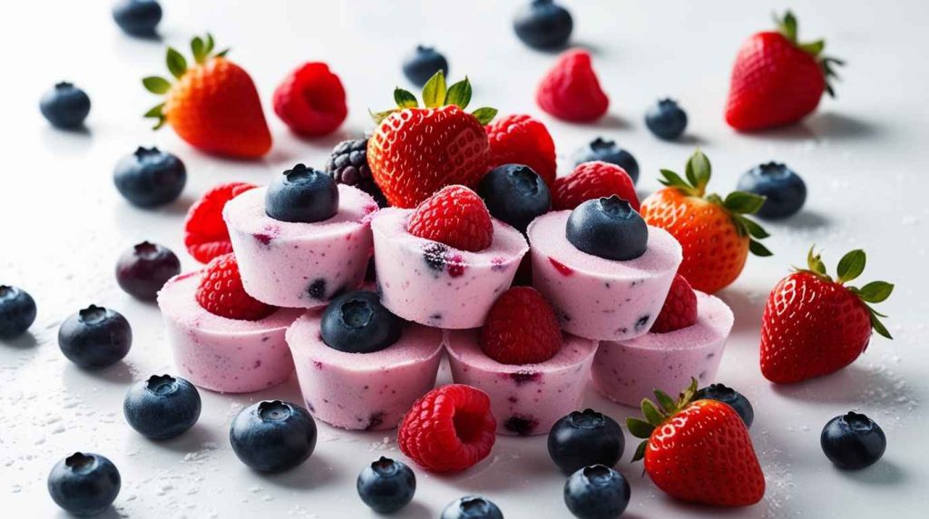 Frozen Greek Yogurt Berry Bites: A Refreshing and Healthy Treat