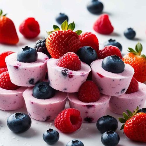 Frozen Greek Yogurt Berry Bites: A Refreshing and Healthy Treat