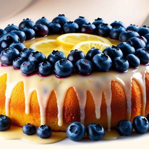 Lemon Blueberry Drizzle Cake: A Fresh and Zesty Dessert