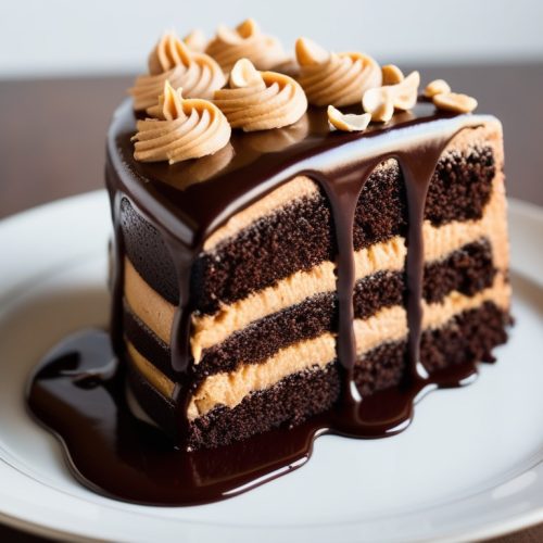 Decadent Chocolate Peanut Butter Cake for Weight Gain