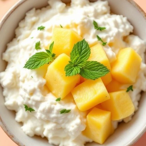 Cottage Cheese with Pineapple