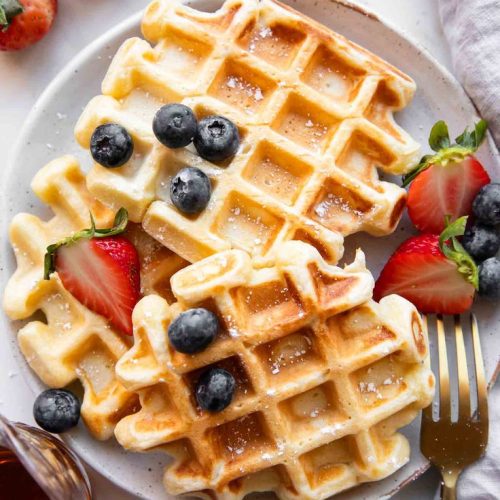 Cottage Cheese Waffles