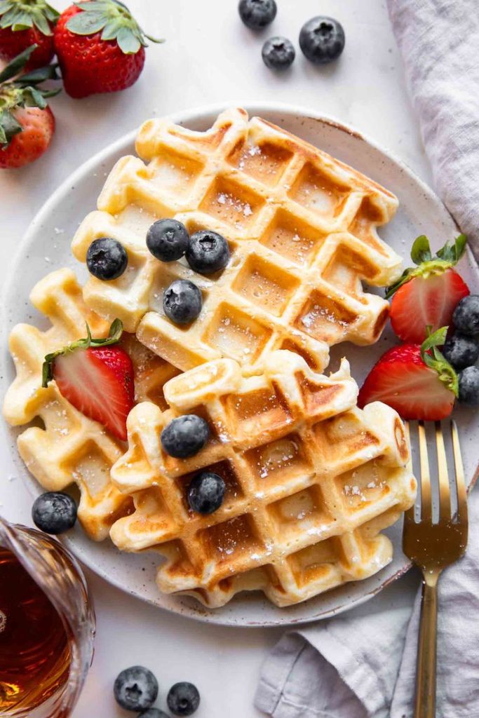 Cottage Cheese Waffles