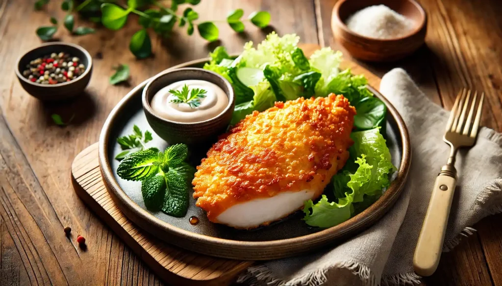 Air Fryer Crispy Chicken Breast