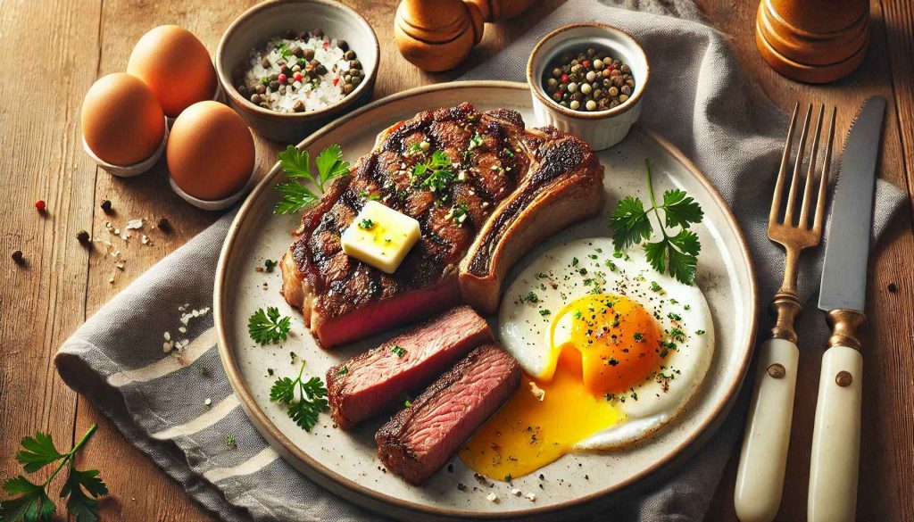 Recipe: Carnivore Keto Steak and Eggs Recipe