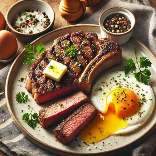 Recipe: Carnivore Keto Steak and Eggs Recipe