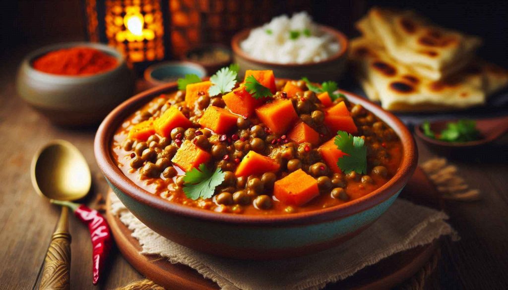 Lentil Sweet Potato Curry