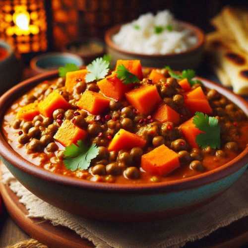 Lentil Sweet Potato Curry