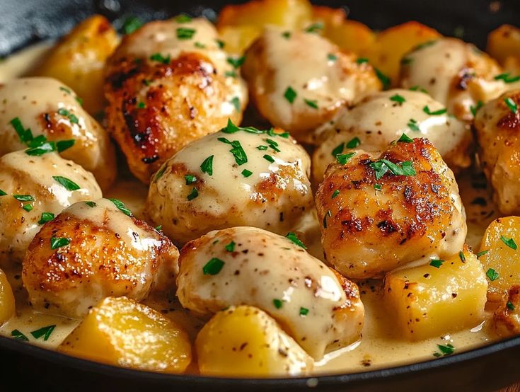 Garlic Butter Chicken & Potatoes: High-Protein Comfort Food