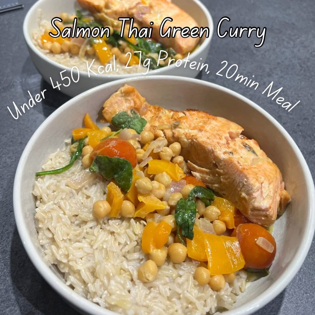 Salmon Thai Green Curry