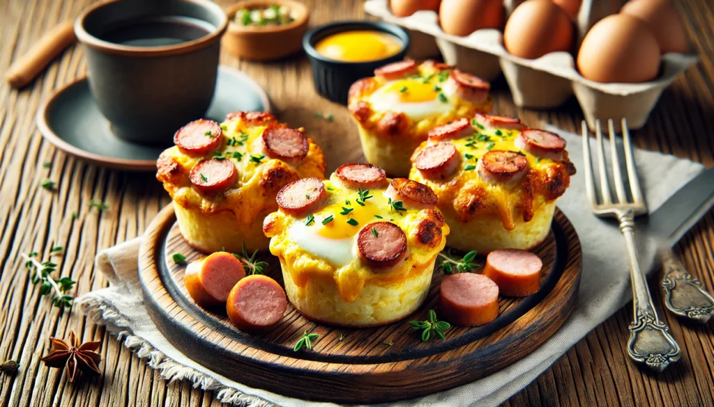 Keto Sausage & Egg Muffins