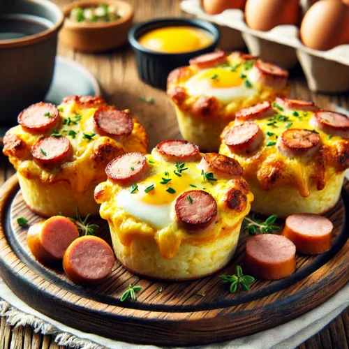 Keto Sausage & Egg Muffins