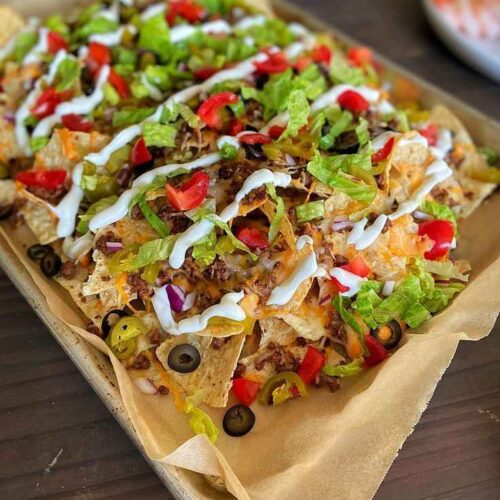 CHICKEN NACHOS