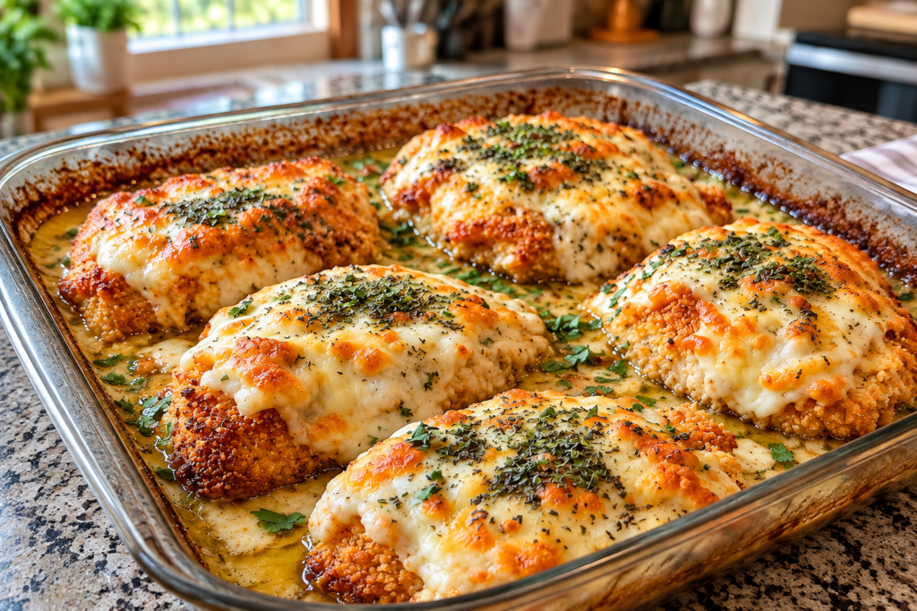 The Crispy Chicken Parmesan Disaster Cheesy Chicken Bake