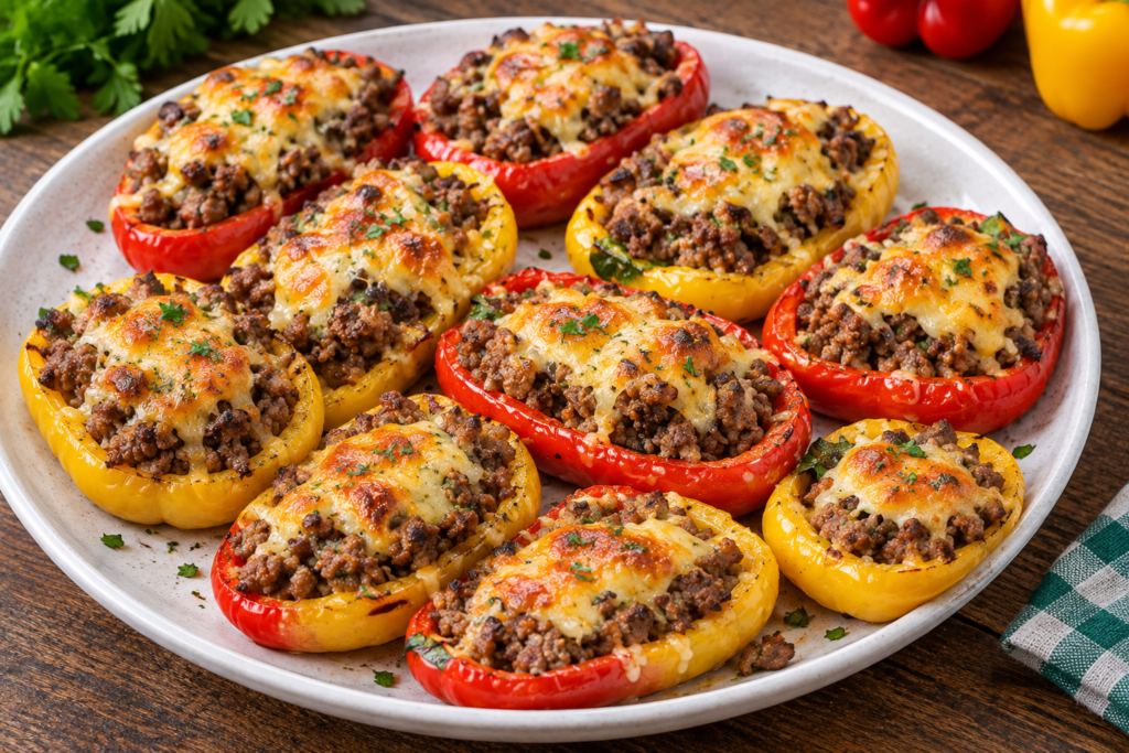 The Soggy Bell Pepper Disaster Cheesy Stuffed Mini Peppers