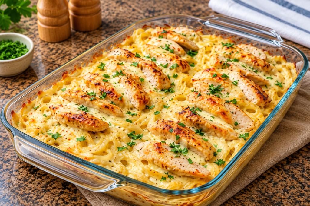 The Gummy Pasta Casserole Disaster Chicken Spaghetti