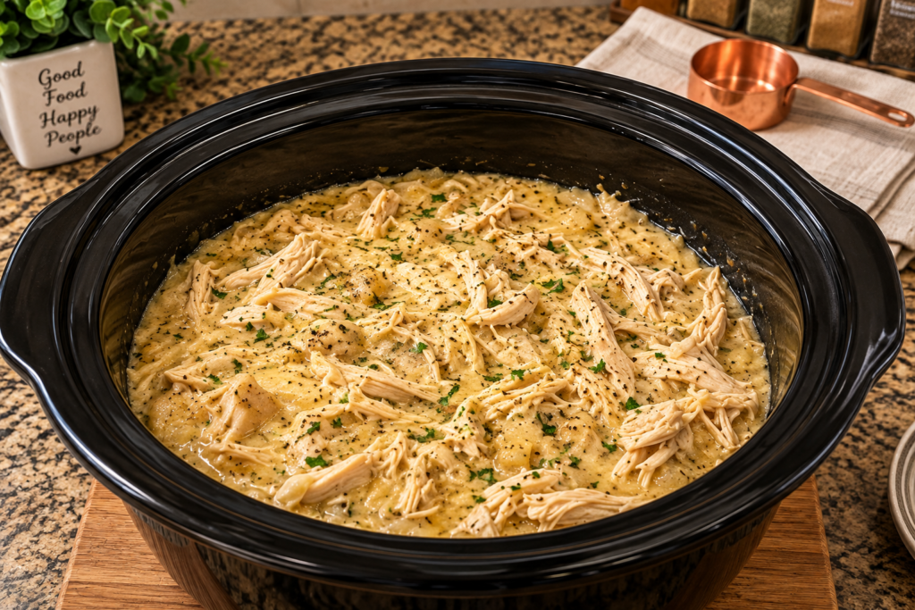 The Dry Chicken Disaster Slow Cooker Creamy Ranch Chicken