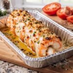 Baked Stuffed Garlic Butter Shrimp Scampi Boats