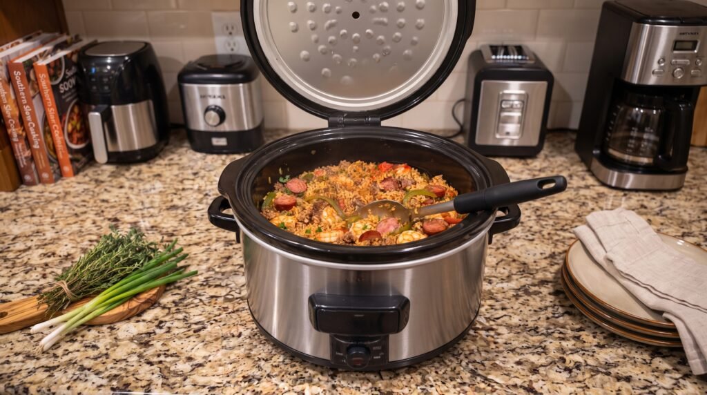 The Ultimate Set-It-And-Forget-It Dinner: How to Master Slow Cooker Jambalaya